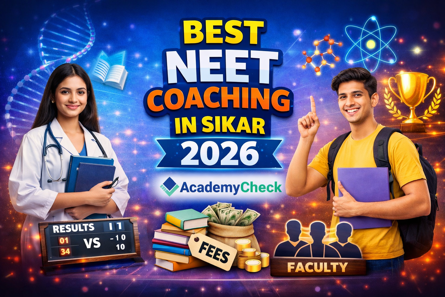 Best NEET Coaching Institutes in Sikar 2026: Based on 2025 Result